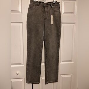 ROLLA'S Women's Gray Straight Leg Jeans